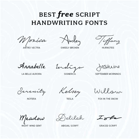 Download free fonts for windows and mac. Best Free Script Handwriting Fonts | Wild Side Design Co.