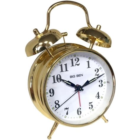Shop Westclox 70010g Big Ben Twin Bell Alarm Clock Free Shipping On