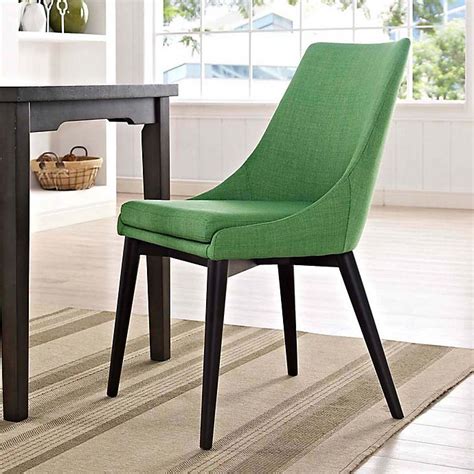 Pull the fabric taut to the seat and staple it into place. Modway Viscount Fabric Dining Chair | Bed Bath & Beyond