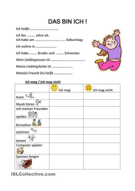 Kindergarten Das Kleine Ich Bin Ich Arbeitsblätter Worksheets