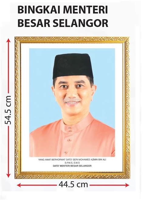 Çoğunluk partisinin veya en büyük koalisyon partisinin lideridir. Menteri Besar Selangor Alamat - Author on r