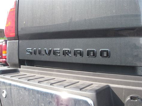 2007 2018 Chevy Silverado 2500 Hd Emblem Overlay Decal Letters Etsy