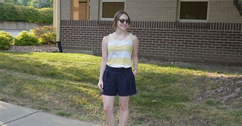 A Memory Of Us Lace Trim Shorts A Kansas City Fashion Blog