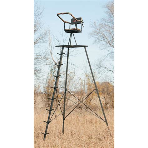 The Pinnacle 14 Tripod Stand By Big Game 103794 Ladder Tree