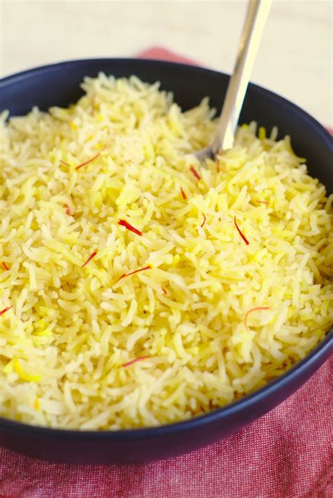 Saffron Rice Mildly Meandering