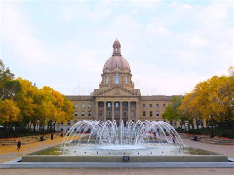 Alberta Legislature Building Edmonton Canada Stock Image Image Of