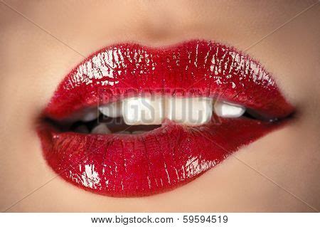 Sensual Lips Closeup Image Photo Free Trial Bigstock