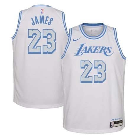 Lebron James Los Angeles Lakers Nike Youth 202021 Swingman Jersey