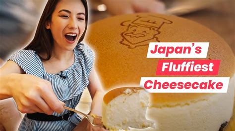 Why So Fluffy Jiggly Japanese Cheesecake At Uncle Rikuro’s In Osaka Youtube