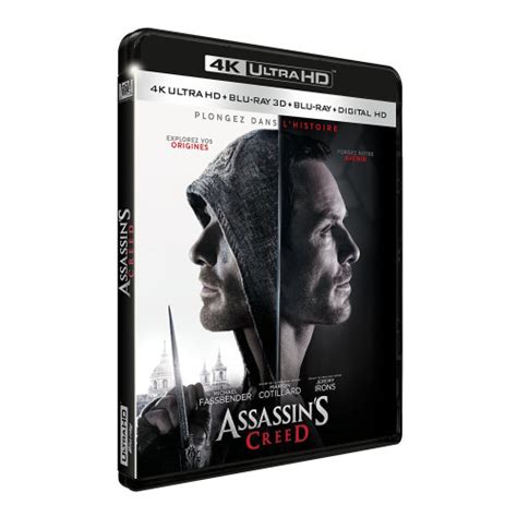 Assassins Creed Une édition Super Combo 4k 3d Blu Ray Et Dvd