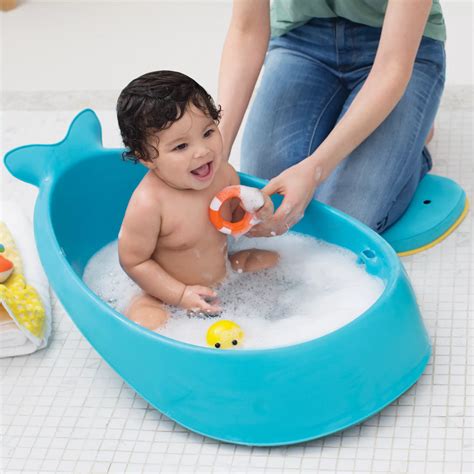 Skip Hop Moby Stage Baby Bath Tub Blue