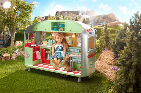 American Girl And Airstream Toy Travel Trailer Airstream