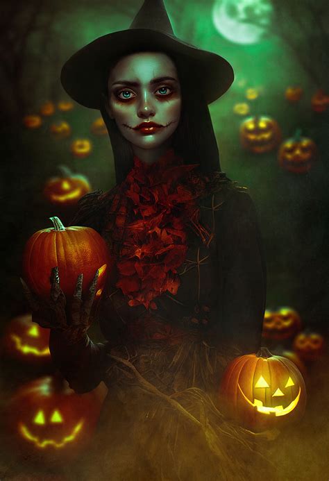 31 Days Of Spooky Art In October 2022 Behance