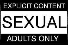 Explicit Content Sexual Adults Only In Store Use White Display