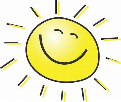 Sun Happy Summer Clipart Smiling Illustration Sunshine