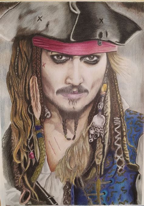 jack sparrow captain 🐙 johnny depp 🦐 art 🦞 vet 61 🐚 johnny depp johnny captain