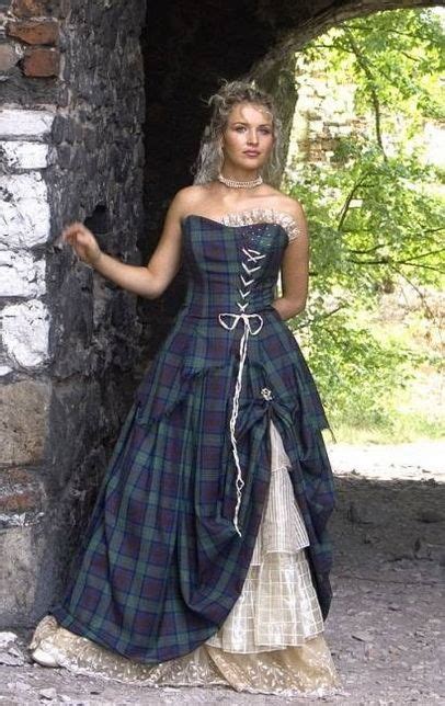 steampunk elegance scottish wedding dresses tartan wedding dress scottish dress