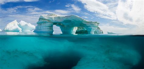 Ice Glacier Underwater