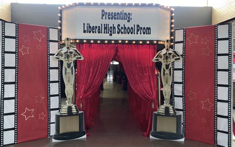 Hollywood Prom Entrance Hollywood Theme Prom Hollywood Party