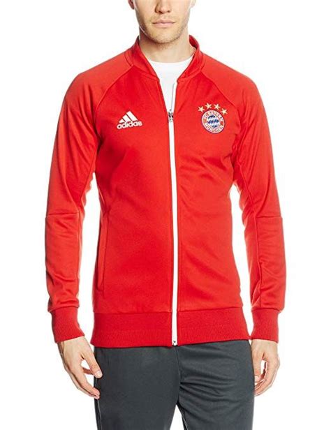 Its smooth and elastic fabric goes along with youe very move. Bayern Munich Anthem Jacket 2016 / 2017 - Red Review ...