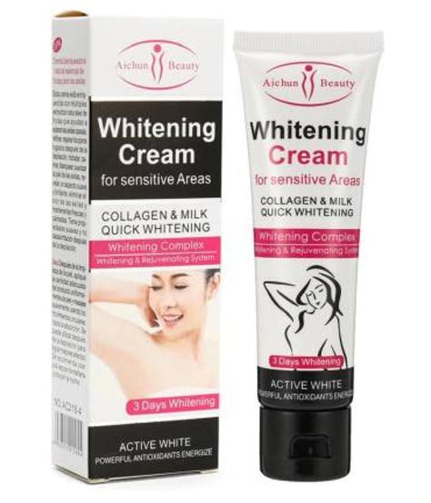 Aichun Beauty Armpit Underarm And Body Whitening Cream Black Rmoval