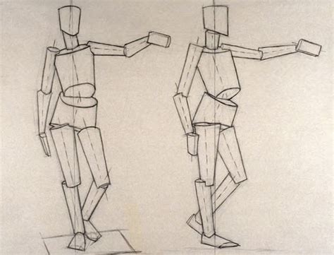Using The Cylinder To Draw Figures Figure Drawing Tutorial Drawing