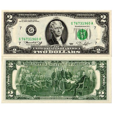 Billete Estados Unidos de América Dollars Bicentennial G