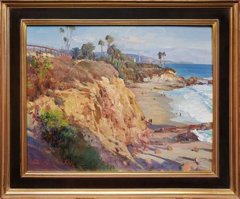 W Jason Situ Late Afternoon Light Laguna Beach California For Sale