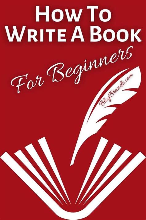 How To Start Writing A Book For Beginners Writing A Book Learn
