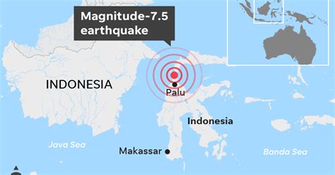 Indonesian Quake And Tsunami Devastates Coast Killing At Least 384