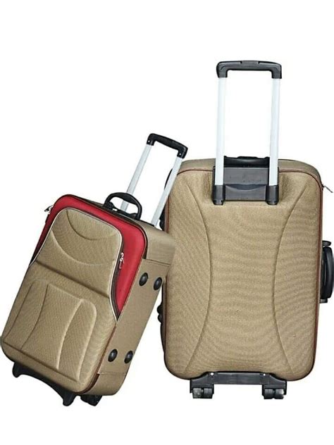 brown polyester luggage trolley bag trolley bag size 24 at rs 1500 piece in new delhi