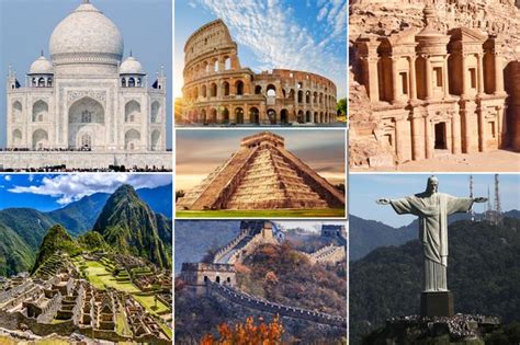 There are too many magnificent structures in the world, but all those cannot be listed here. You can now see the New Seven Wonders of the World on one ...