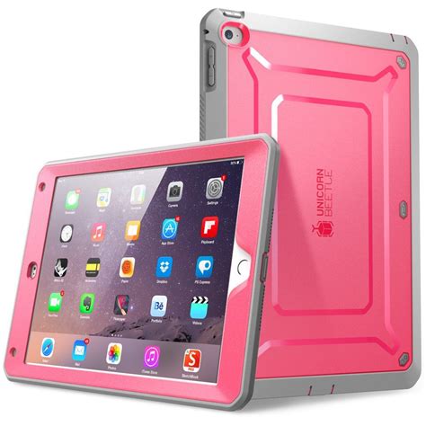 Supcase Heavy Duty Apple Ipad Air 2 Case 2nd Generation Pinkgray
