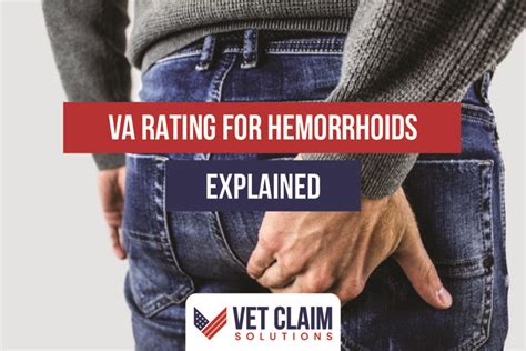 Va Rating For Hemorrhoids Explained Vet Claim Solutions