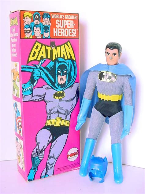 1972 Mego 8 Batman W Removable Cowl Action Figure Mint Boxed 1301