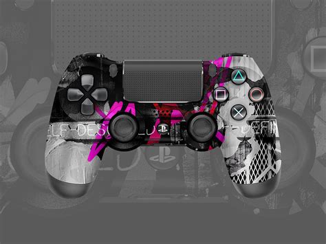 Self Defined Ps4 Controller By Madebystudiojq On Dribbble