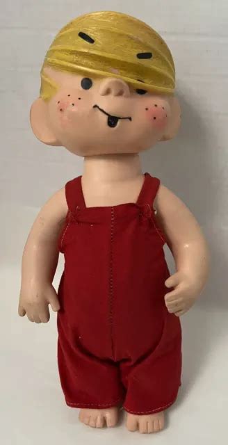 Vintage 1958 Hkk Dennis The Menace Doll Swivel Head Doll 4000