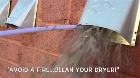 Professional Dryer Vent Cleaning Youtube