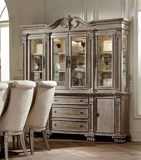 They come in styles that match our tables and chairs. Homelegance Orleans II China Cabinet - White Wash ...