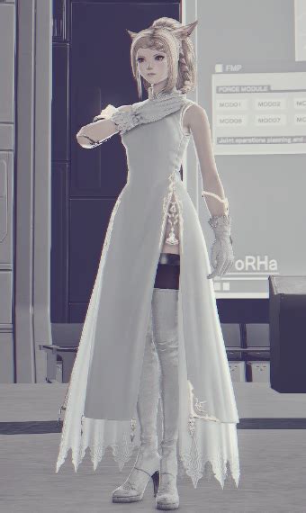 Nier Automata Commander White Eorzea Collection