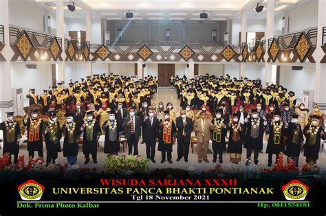 Wisuda Xxxii And Xxxiii Universitas Panca Bhakti Universitas Panca Bhakti