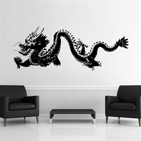 Chinese Dragon Wall Decal Asian Home Decor Mmartin146