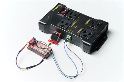 This educational kit helps you understand how weather stations work by building them yourself. IoT Power Relay - learn.sparkfun.com
