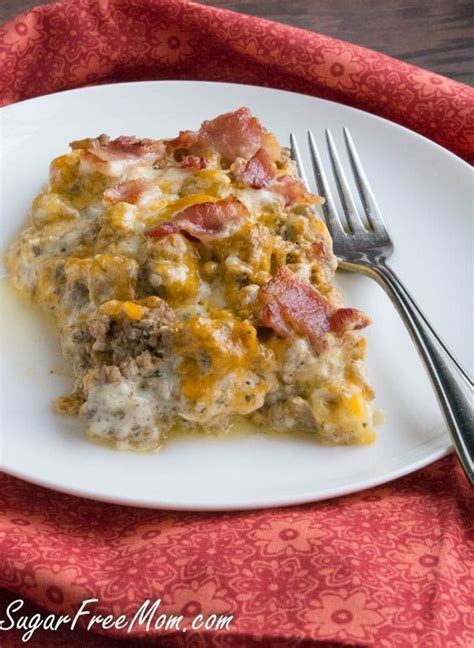 The cauliflower craze is here to stay. Bacon Cheeseburger Cauliflower Casserole | Recipe ...