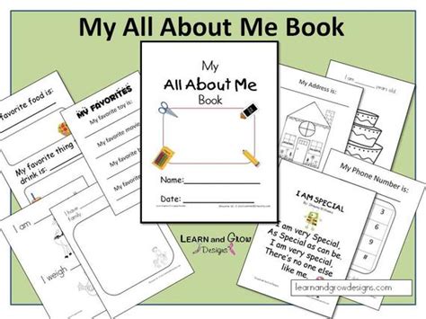 0%0% found this document useful, mark this document as useful. My All About Me Book by LearnandGrow on Etsy