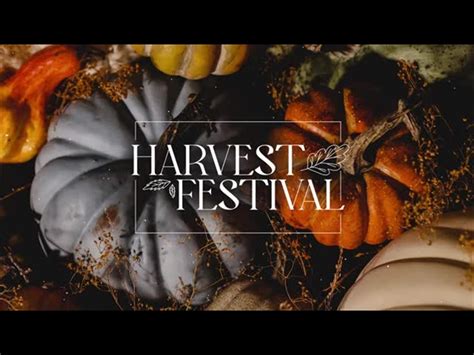 Fall Harvest Festival Igniter Media Worshiphouse Media