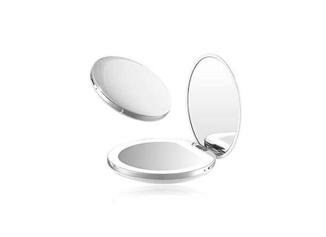espelho de maquilhagem led romacci 1x 3x espelho de maquiagem com luz de ampliação luz mini
