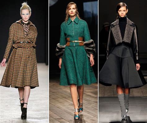 Top 10 Trends From Milan Fashion Week Fall 2013 Flare Circle Skirts