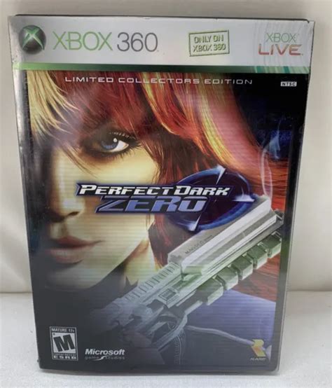Perfect Dark Zero Xbox 360 Steelbook Limited Collectors Edition