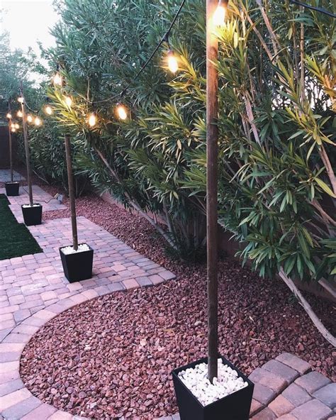 How To Hang Backyard String Lights Without Trees Or Proper Diy String